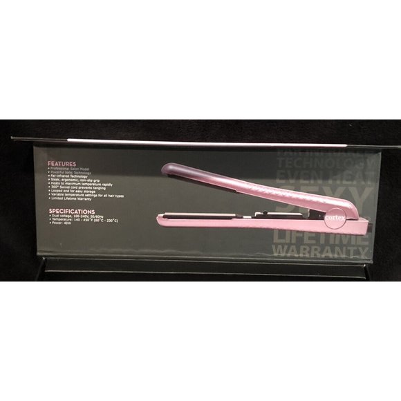 Cortex Platinum Black Series Limited Edition Flat Iron 1.25” Light Blush - VGC - Picture 6 of 10